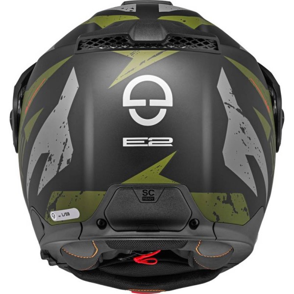 SCHUBERTH E2 DOT Graphic Explorer Green - Image 6