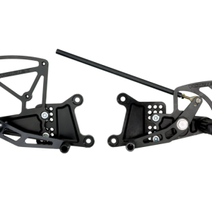 Vortex RS603 Rearsets (SILVER) - 2004-2006 Yam R1