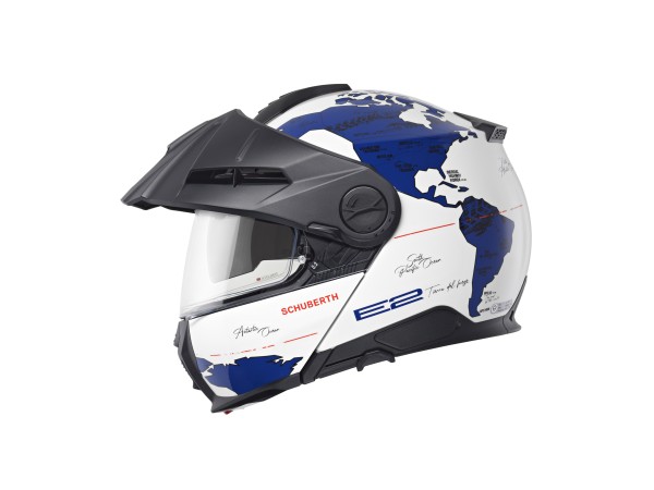 SCHUBERTH E2 DOT Graphic Atlas Blue - Image 4