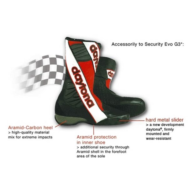 Daytona Security Evo G3 Boots Black - Image 4