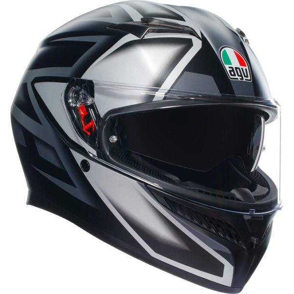 AGV K3 Compound Helmet Matte Black/Grey *CLEAROUT*